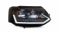 Preview: VOLL LED Tagfahrlicht Scheinwerfer für VW T5 GP (Facelift) 10-15 schwarz mit dynamischem LED Blinker und Begrüßungsfunktion